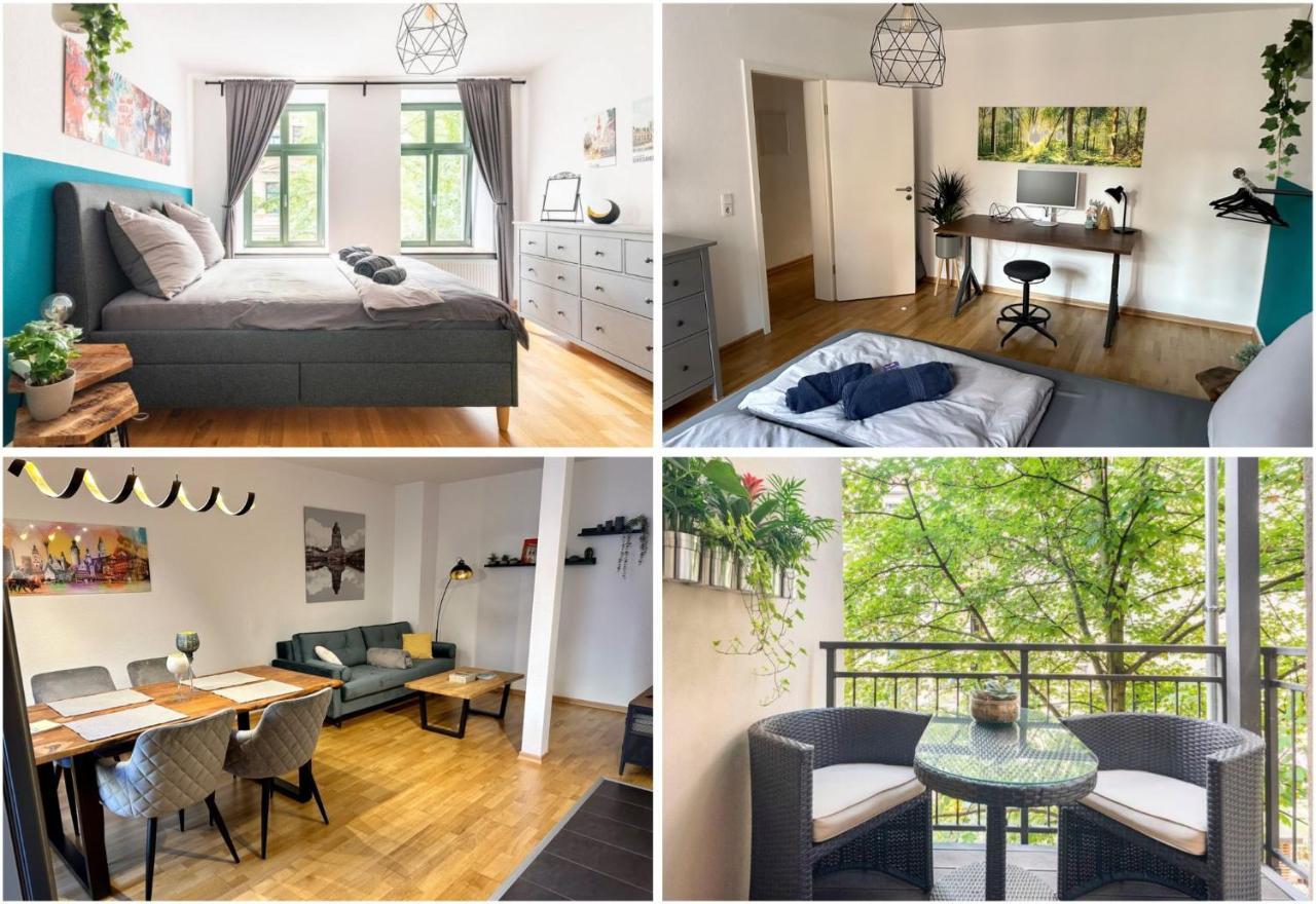 لبسيا Super Zentrale, Gemutliche Wohnung Mit Balkon المظهر الخارجي الصورة